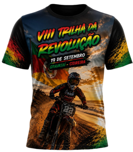 Frente da camiseta oficial