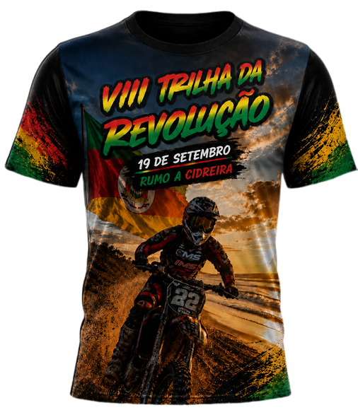 Frente da camiseta oficial
